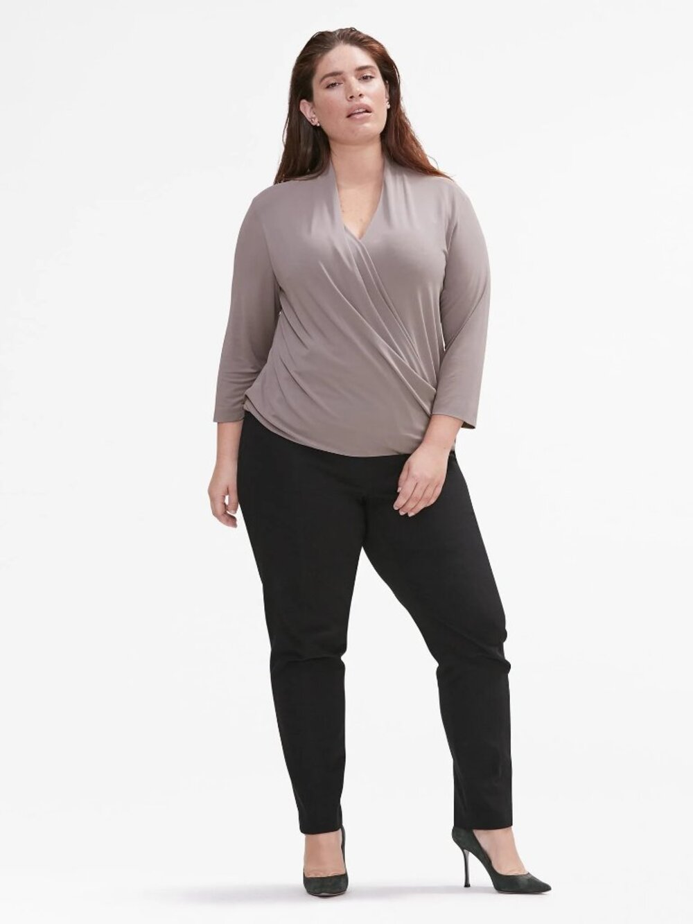 MM LaFleur The Deneuve 1.0 Top XXL Brown - Picture 8 of 9